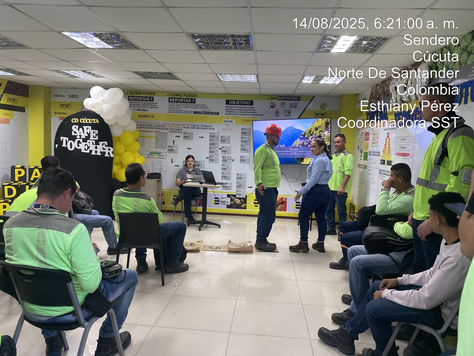 Evidencia de capacitación